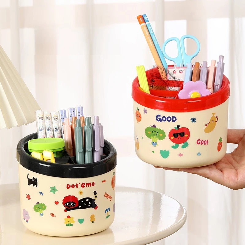 กล่องอุปกรณ์การเรียนน่ารัก 12x12 ซม. – มาพร้อมสติ๊กเกอร์ตกแต่ง LILA OBDO18