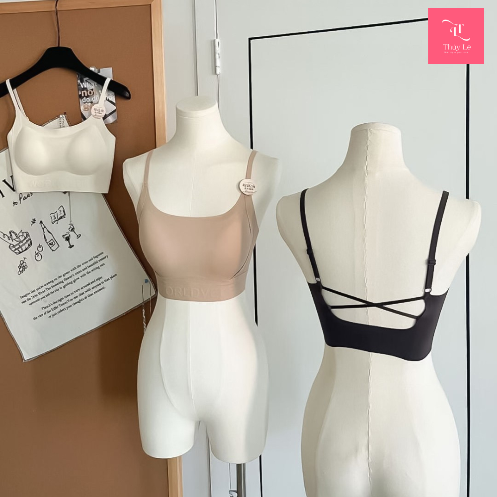 Tuy Le Invisible Bra with Sexy Cross-String Back Lift and Shapeless Bra