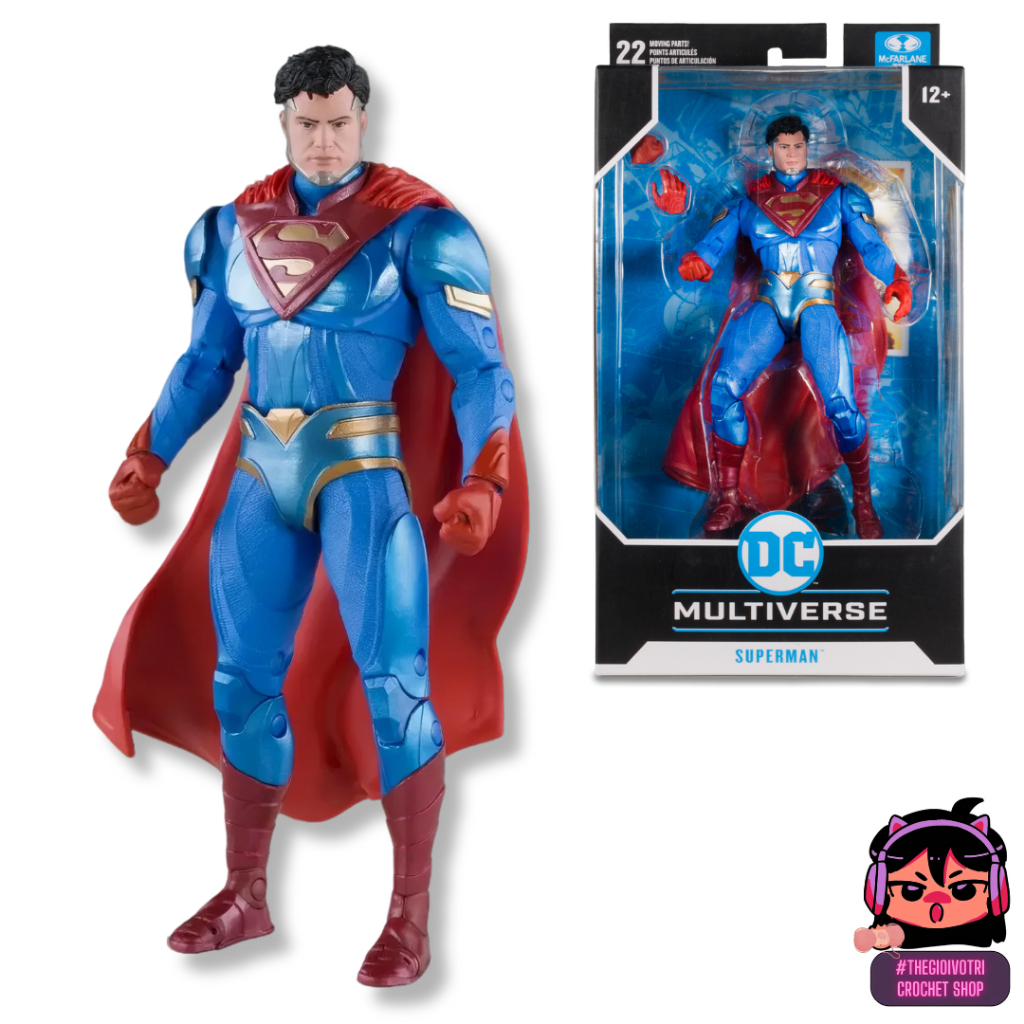 MCFARLANE (AUTHENTIC) คุณภาพสูง ACTION FIGURE "SUPERMAN - INJUSTICE 2" (2ND - FULLBOX)