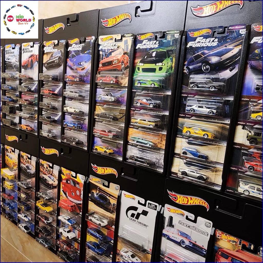 กรอบพลาสติก โชว์ และปกป้อง รถโมเดล Hot Wheels สเกล 1:64