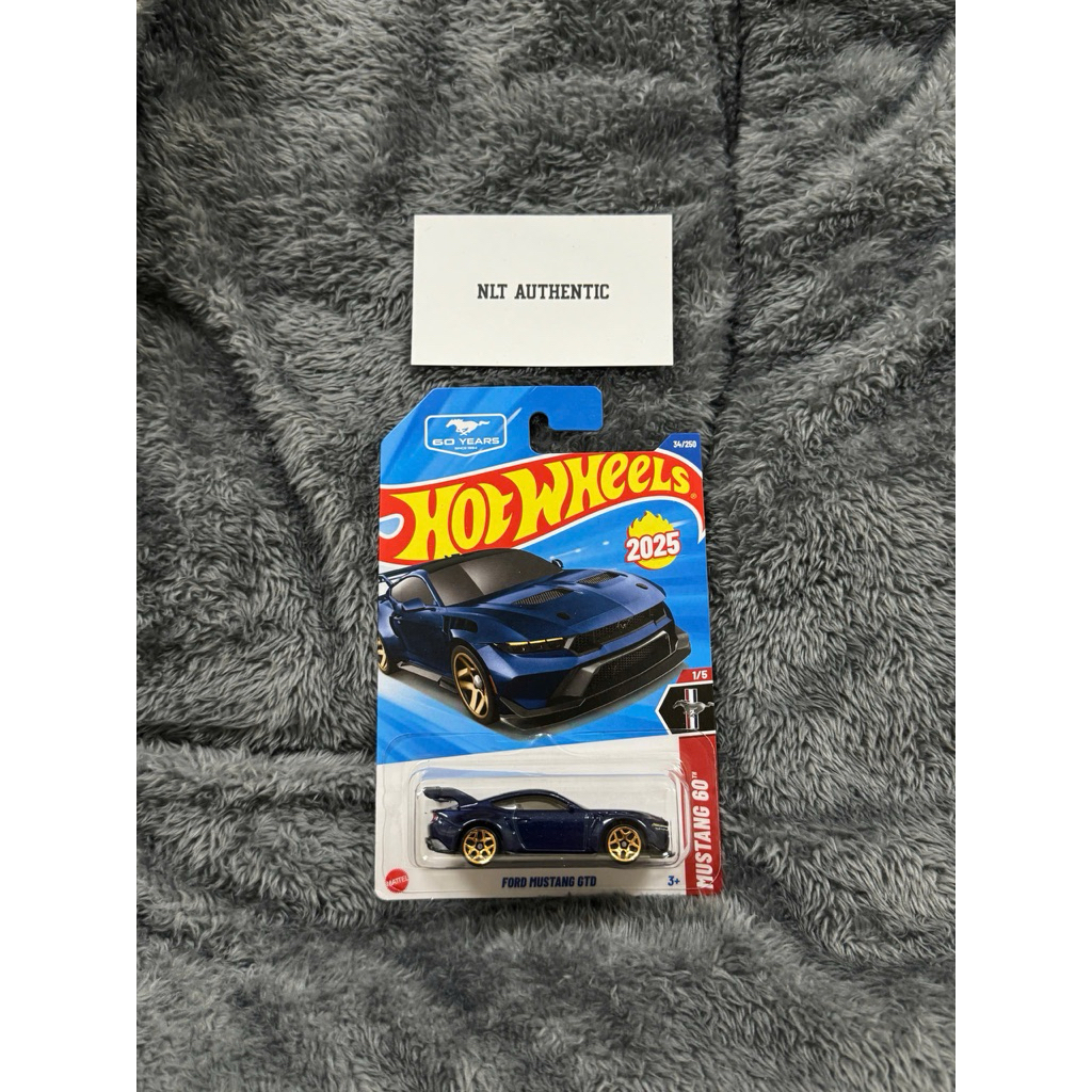 Hot Wheels FORD MUSTANG GTD สีกรมท่า