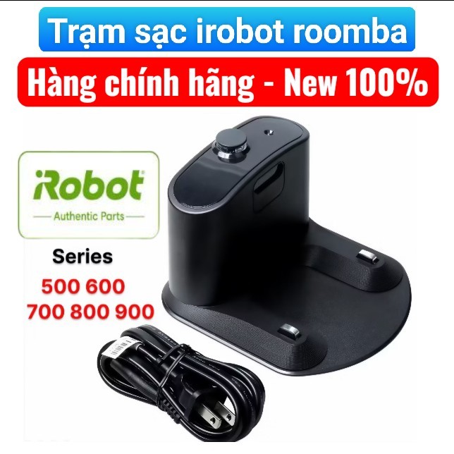 สถานีชาร์จ iRobot Roomba ของแท้ Dock 5, 6, 7, 8, 9, i7, e5, s9, j7 plus