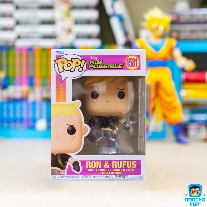 ฟิกเกอร์ Funko Pop Disney ดั้งเดิม - Kim Possible : Ron และ Rufus 1581