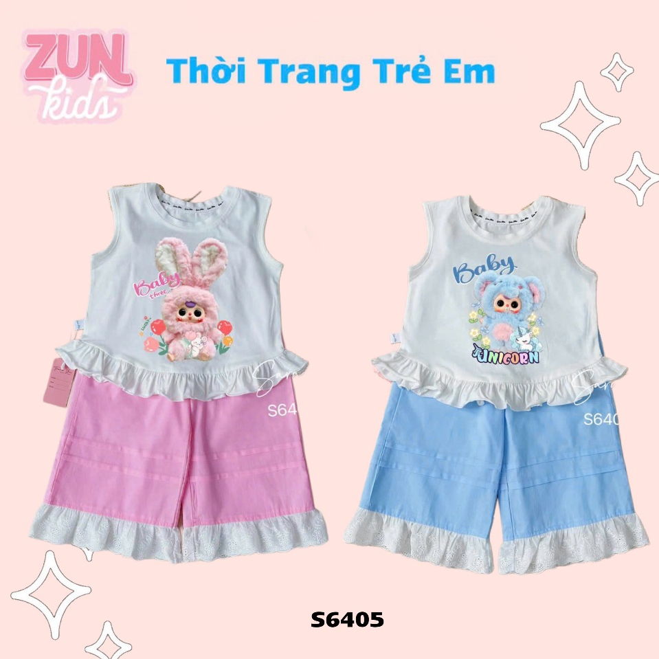 ZUN Kids - ชุดกางเกงขาสั้น Babythree S6405