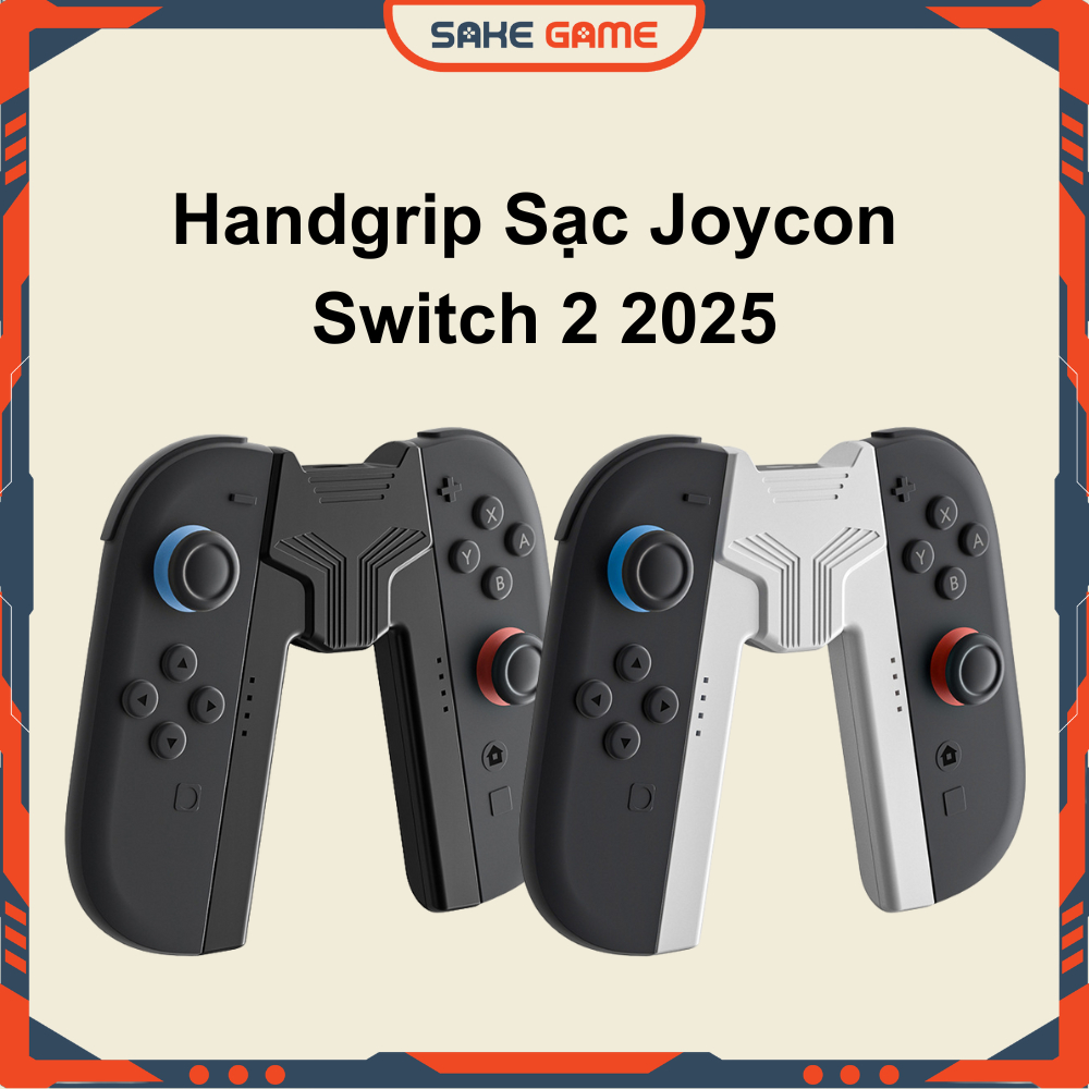 ปลอกแฮนด์ Joycon Nintendo Switch 2 2025 AOLION Handgrip Switch 2 2025 ชาร์จ Joycon Switch 2 2025 รุ่