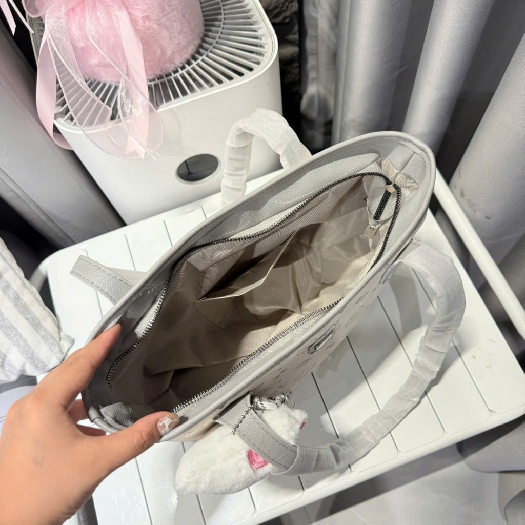 Hello Kitty Womens Pink Tote Bag กระเป๋าสะพายสไตล์น่ารัก - HT406 - รูปที่ 5