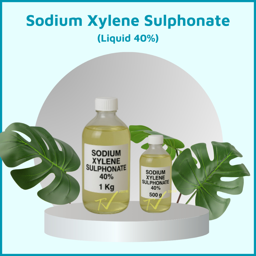 INGREDINENTS SODIUM XYLENE SULPHONATE น้ํายาทําความสะอาด 40%