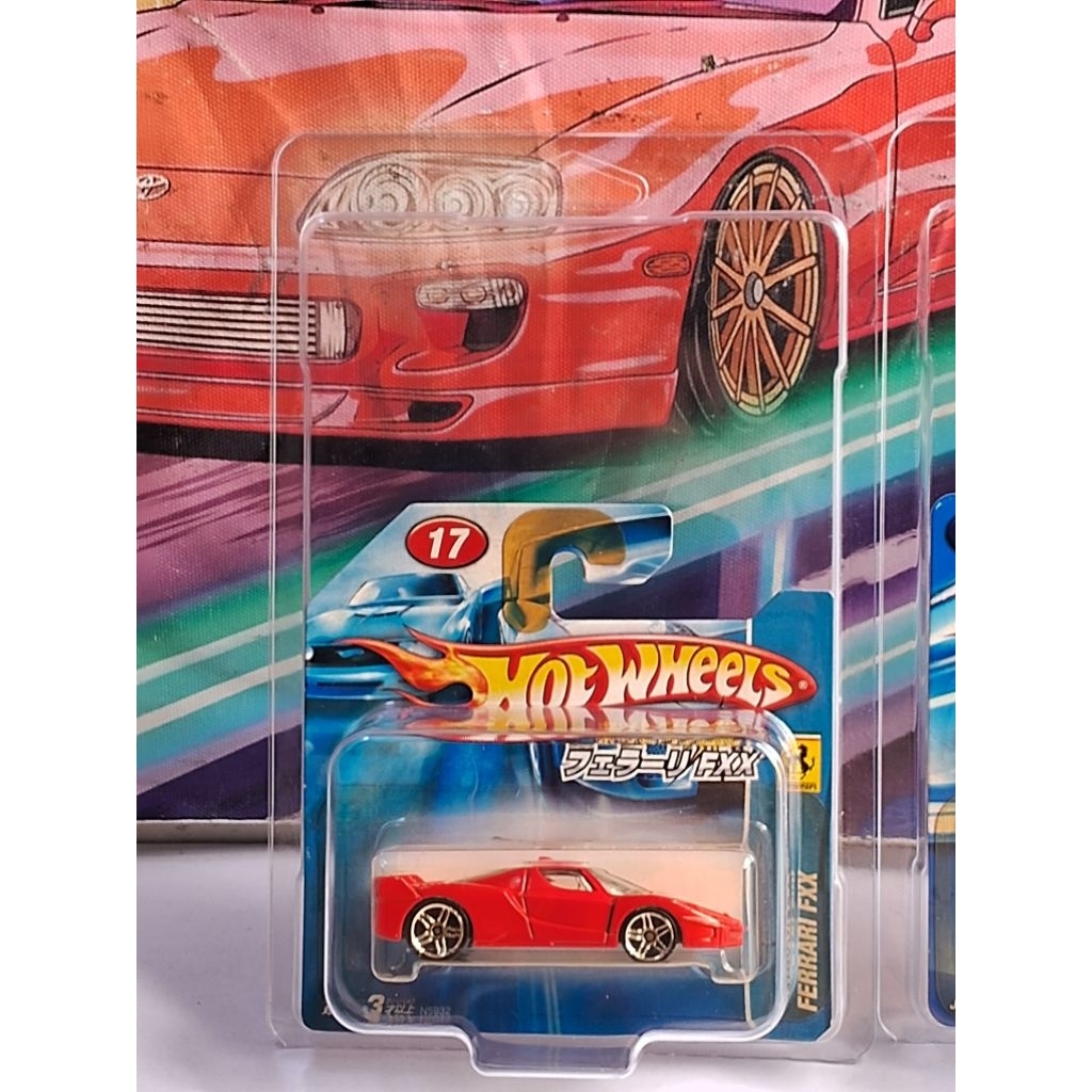 HOT WHEELS FERRARI FXX RED - การ์ดสั้นญี่ปุ่น