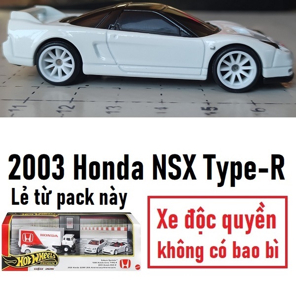 Hot Wheels 03 รถโมเดล Honda NSX Type-R