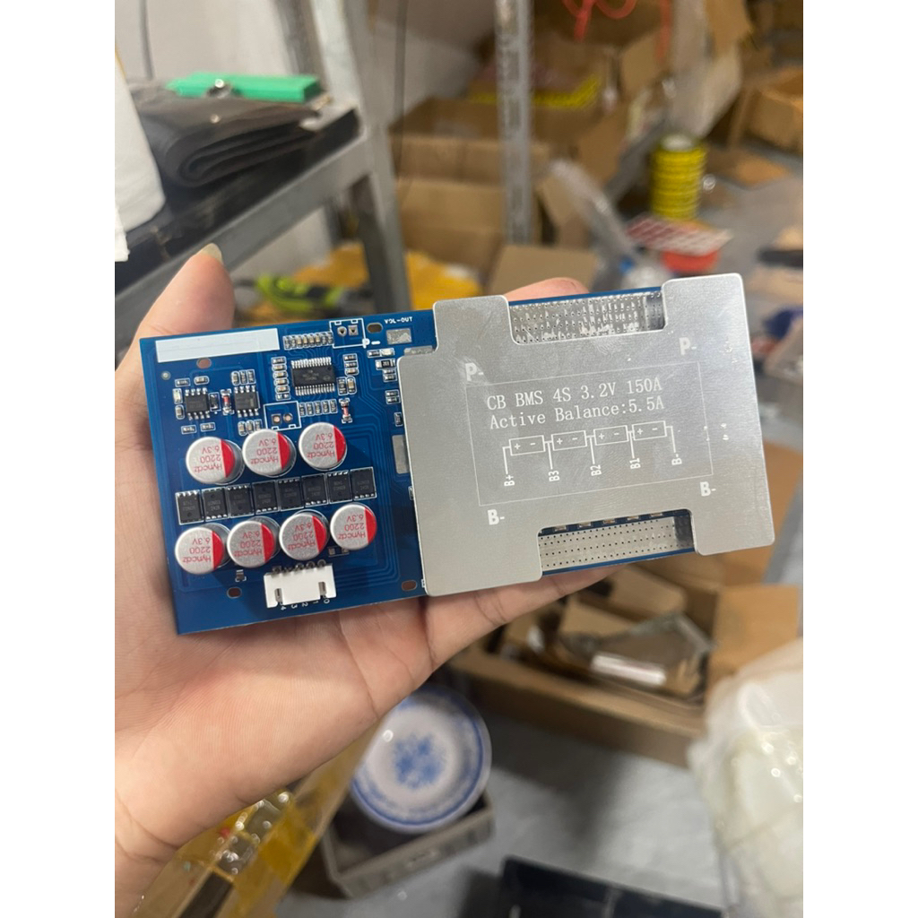 การชาร์จและถอดประกอบวงจรชาร์จพร้อมพอร์ต 4s-150A พร้อม cb 5,5A ในตัว