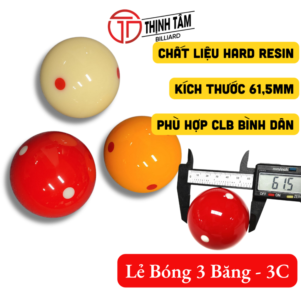Odd 1 ลูกบิลเลียด 3 แบนด์, ลูกบิลเลียด 3C, ลูก 6 จุด [3C Ball] Thinh Tam