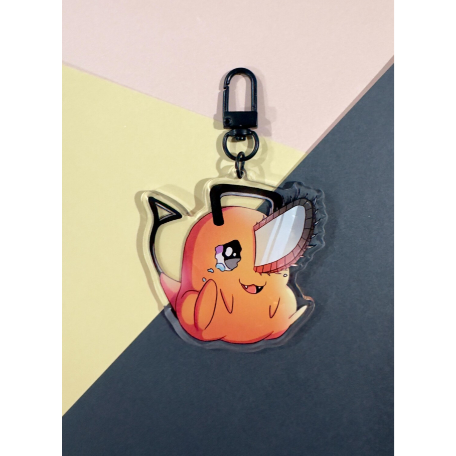 พวงกุญแจอะคริลิค Pochita Chainsaw Man