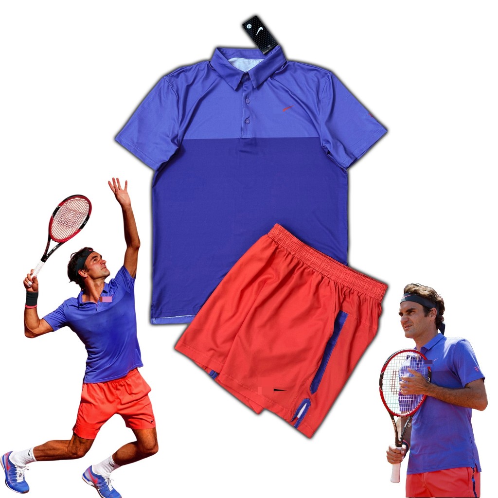 เสื้อผ้าเทนนิส Roger Federer Roland Garros 2015 ของ pickleball, ชุดกีฬา Roger Federer