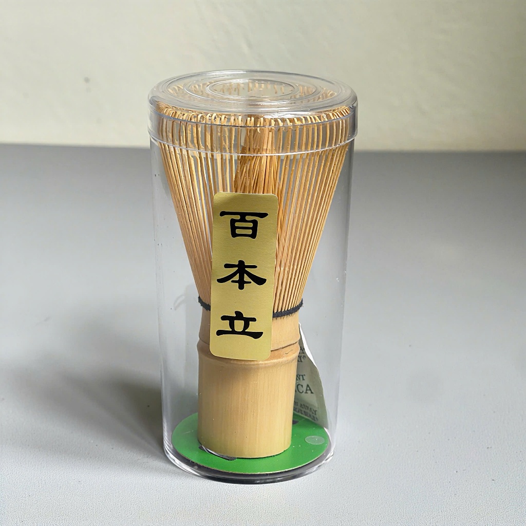 แปรงไม้ไผ่ CHASEN พร้อม MATCHA 100 เส้นใย