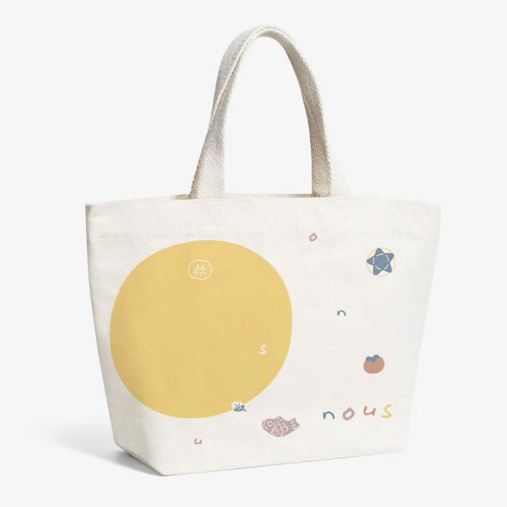 [ Nous ] ถุงกระดาษ กระเป๋าโท้ต Nous