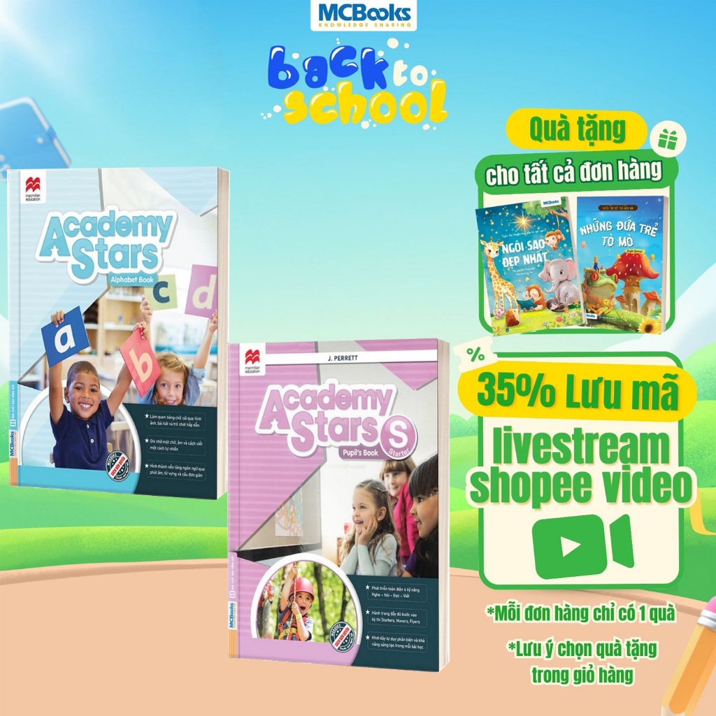 หนังสือ - Combo Academy Stars Starter - Odd/Combo