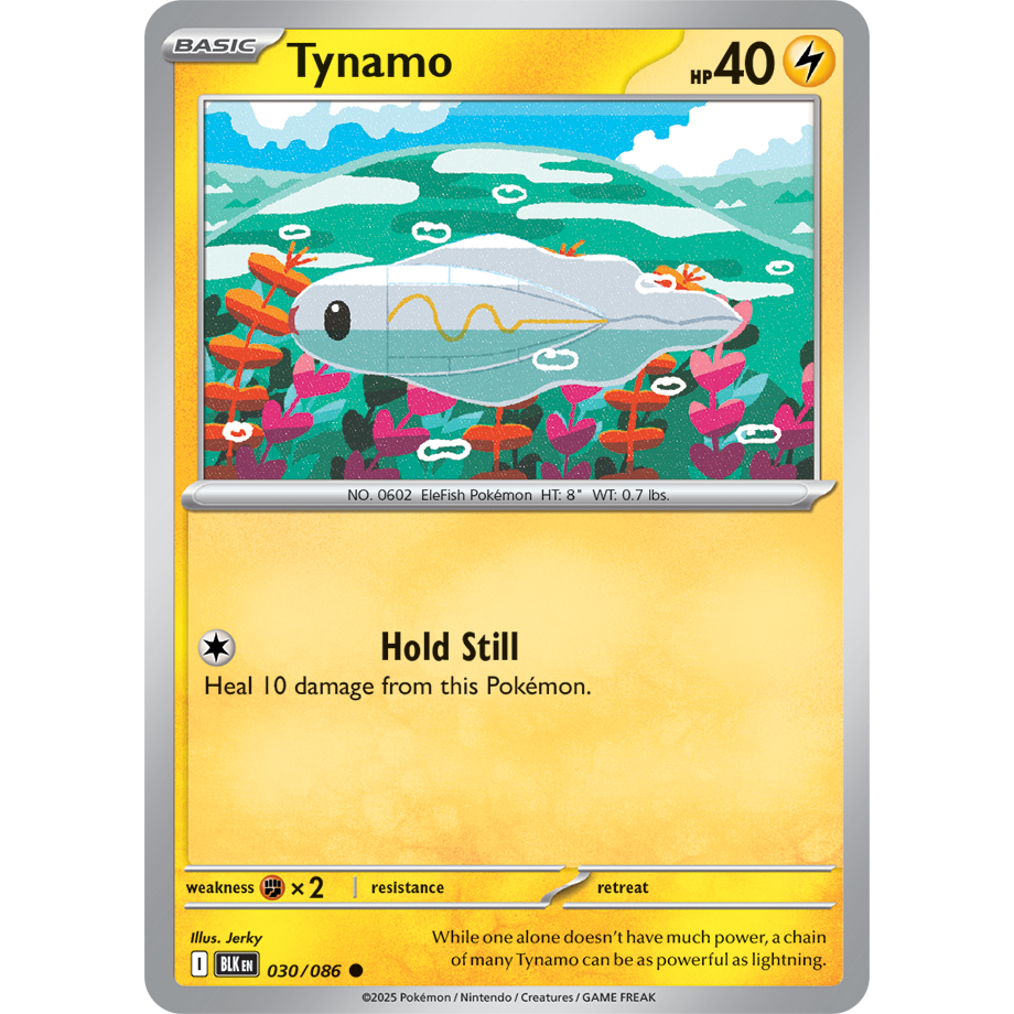 [KW2 Pokemon] [EN] การ์ด 030/086 Tynamo - BLKEN