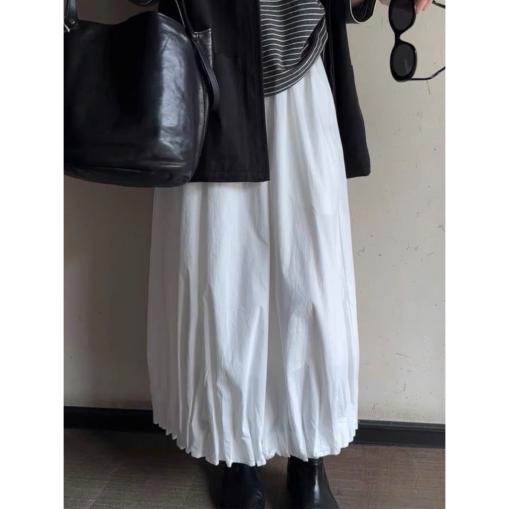 Onn St กระโปรงเอวยางยืด