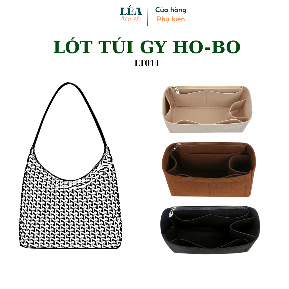 Lót Túi Tote GO-YA HO-BO Chèn Bên Trong Túi Xách [LÉA GLASSES]  Đi Học Đi Làm LT014 Tiện Lợi