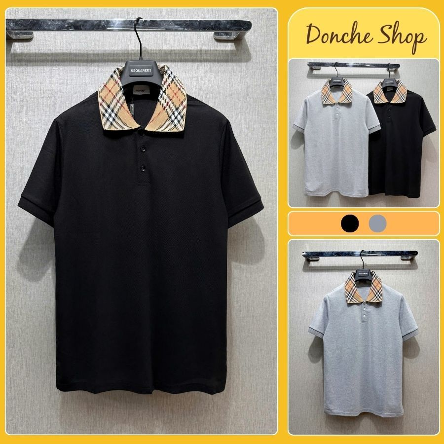 เสื้อโปโล Bx สุดสวยพร้อมคอปกทอลายทางแนวทแยง-ผ้าฝ้ายสุดเท่ Bx เสื้อโปโลผู้ชายและผู้หญิง 678489