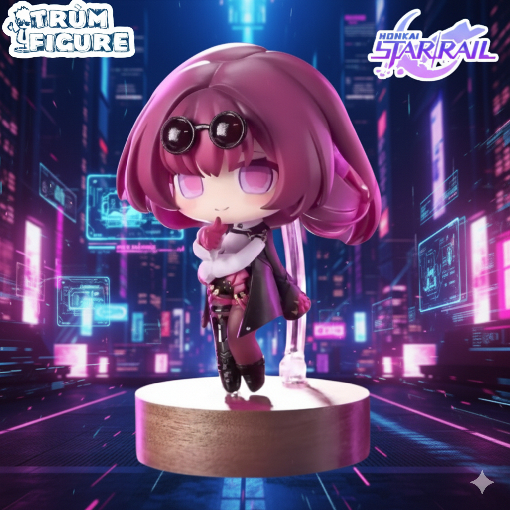 น่ารัก Kafka Chibi Honkai Star Rail - ฟิกเกอร์ Boss ครบกล่อง