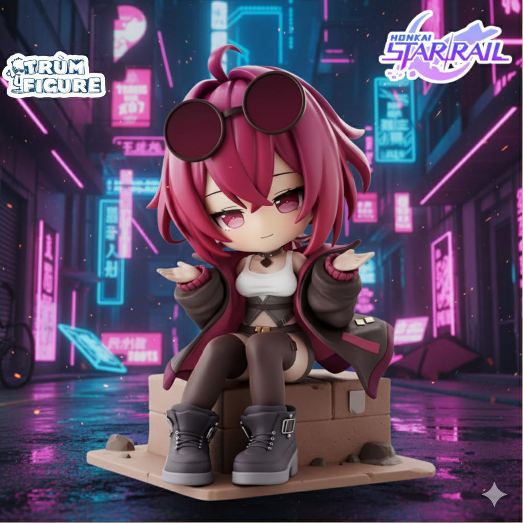 โมเดล ฟิกเกอร์รางดาว Honkai, Kafka Chibi - Full Box Boss Figure