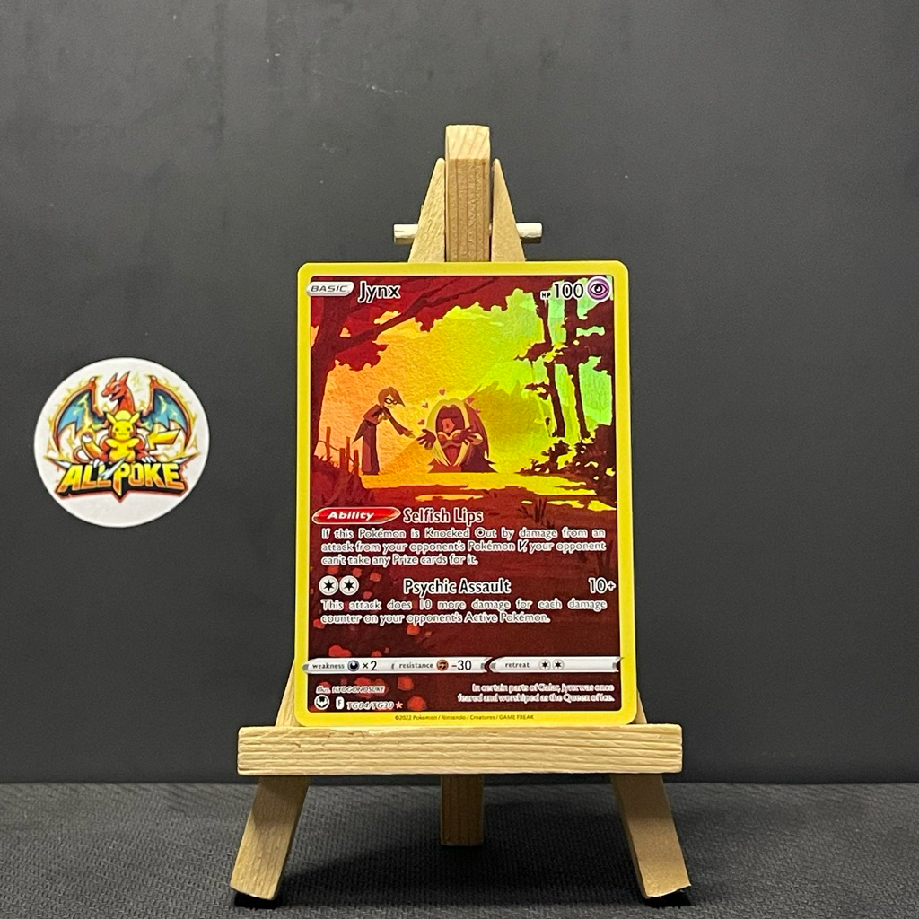 [ AllPoke ] Pokemon TCG Jynx Cards TG04/TG30 -M-NM [ With Sleever Toploader ]