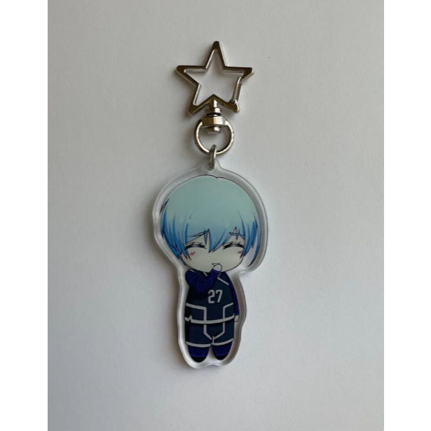 Blue Lock Anime Hiori Yo พวงกุญแจอะคริลิค Charm