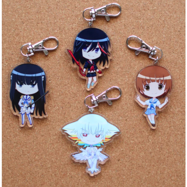 เครื่องรางอะคริลิค Anime 2.5" (สองด้าน ตามใจ)