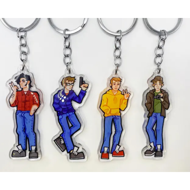 พวงกุญแจอะคริลิค Marble Hornets