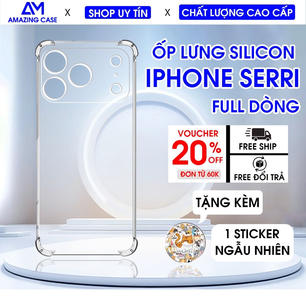 เคส Iphone 17/17 PRO MAX/17 Air /16e/15/14/13/12/11/X/XR/XS/8/7/6/6S Pro Max Plus