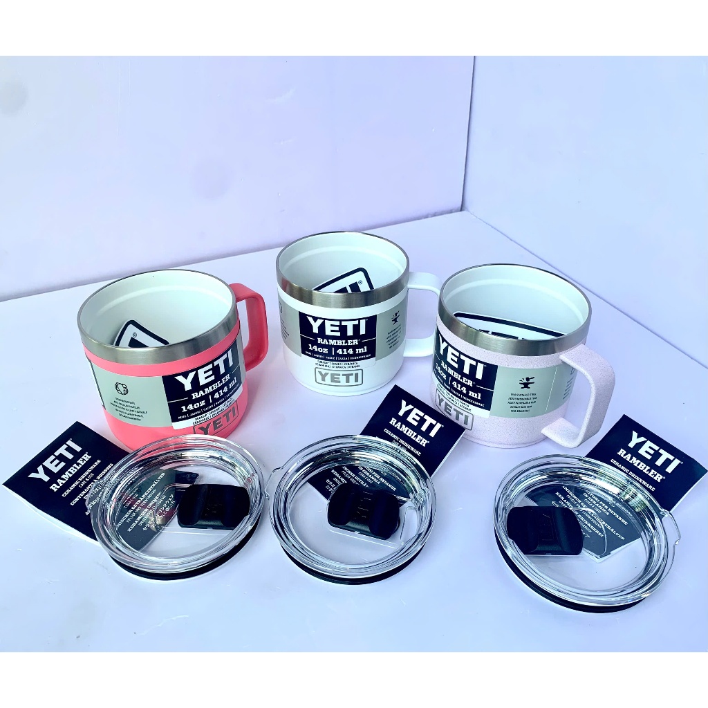 YETI Rambler แก้วเก็บความร้อน 10oz และ 14oz