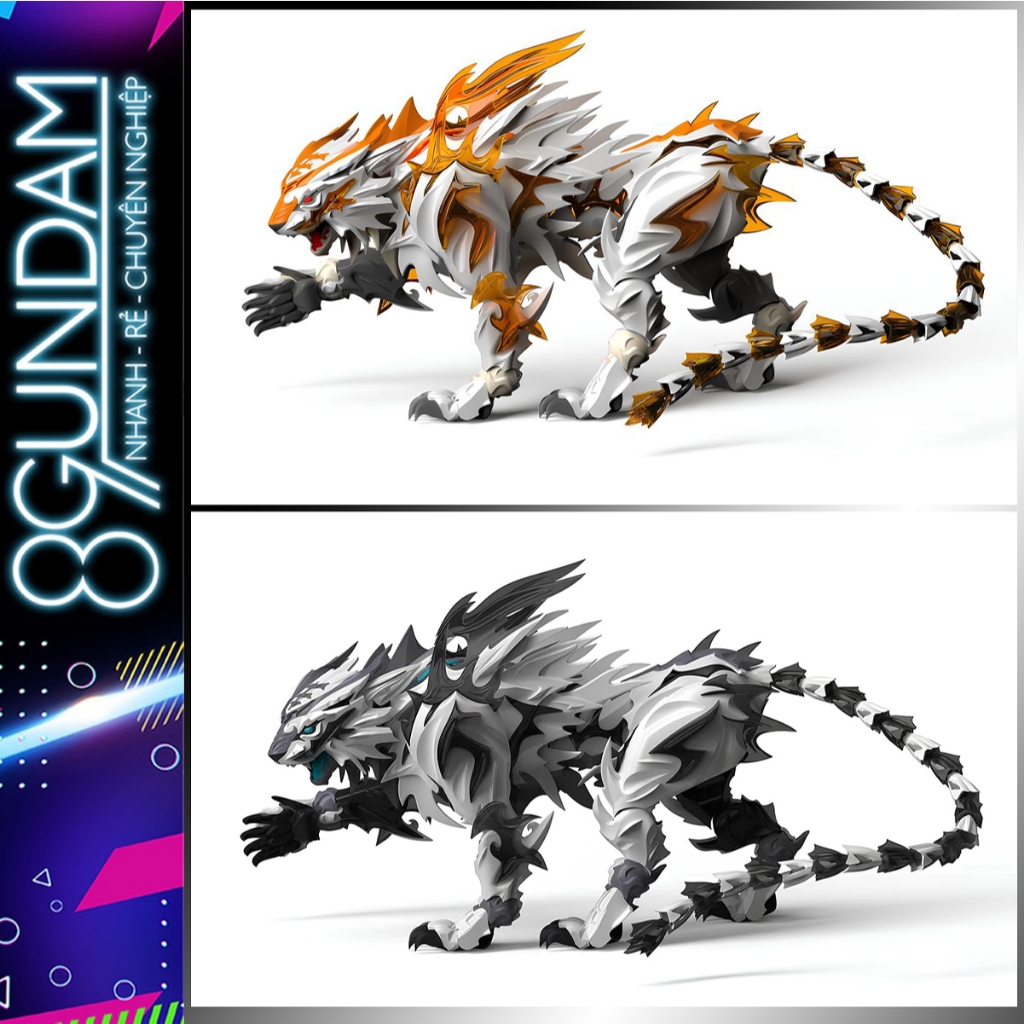 เสือขาว Baihu White Tiger SHENX Assembly Model