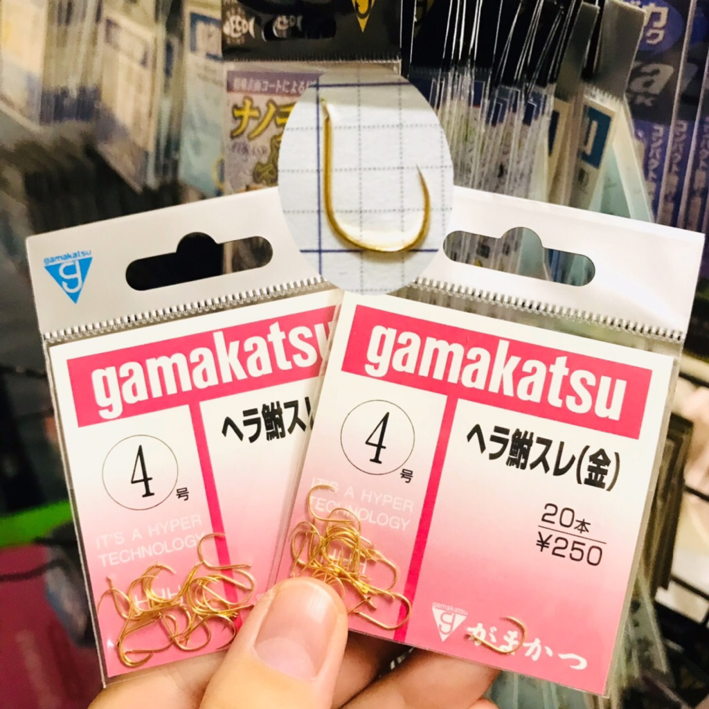 ใบมีด GAMAKATSU HERA SURE KOI หมายเลข 4 ไม่มีหนาม