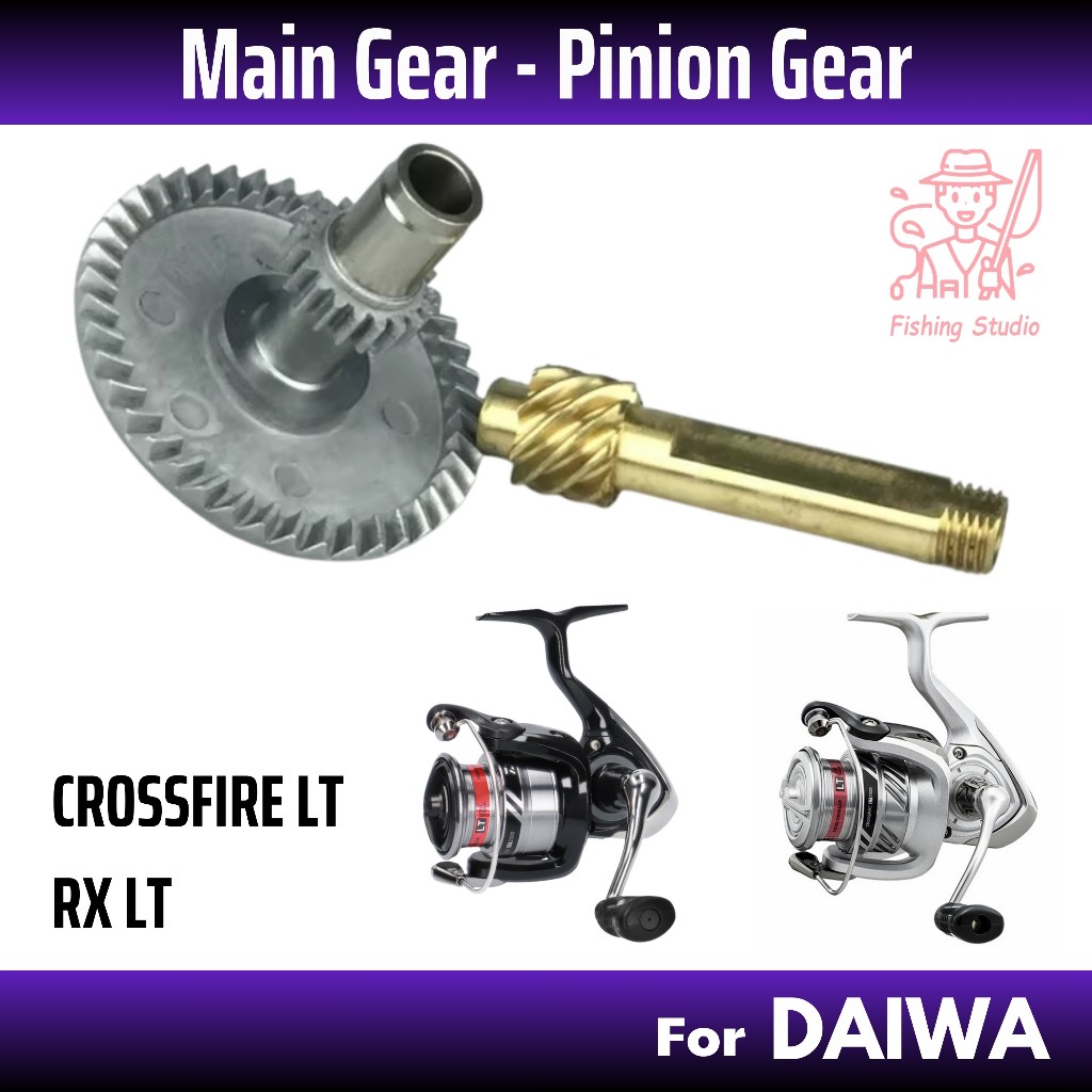 เกียร์หลักและเกียร์ Pinion สําหรับ DAIWA Crossfire, RX LT, Laguna