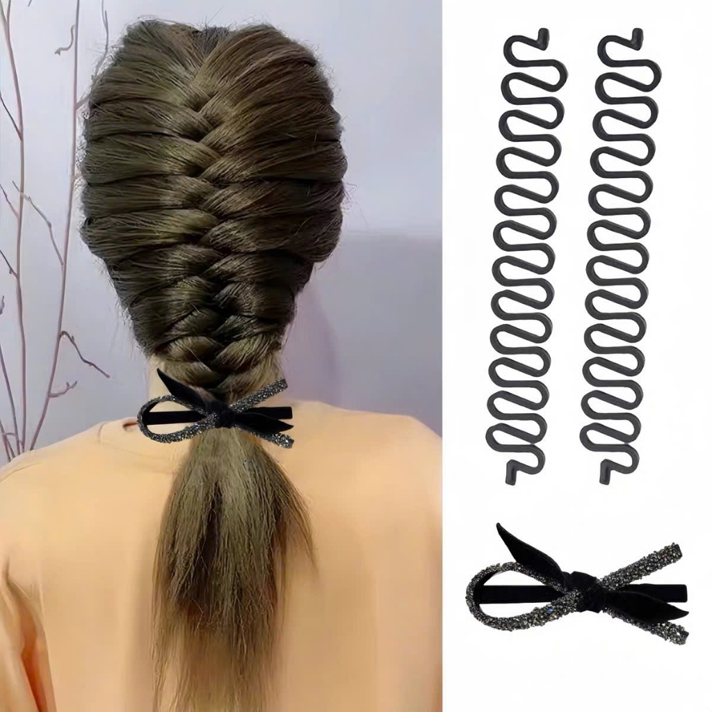 SANDY B52 แฟชั่น Fast Hair Braid Support Bar สําหรับผู้หญิง