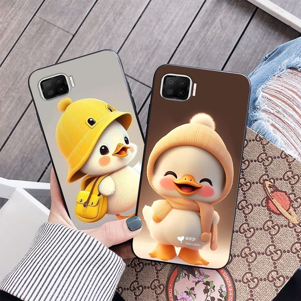 เคส Oppo a73 / oppo a93 พิมพ์ลายเป็ดน่ารัก
