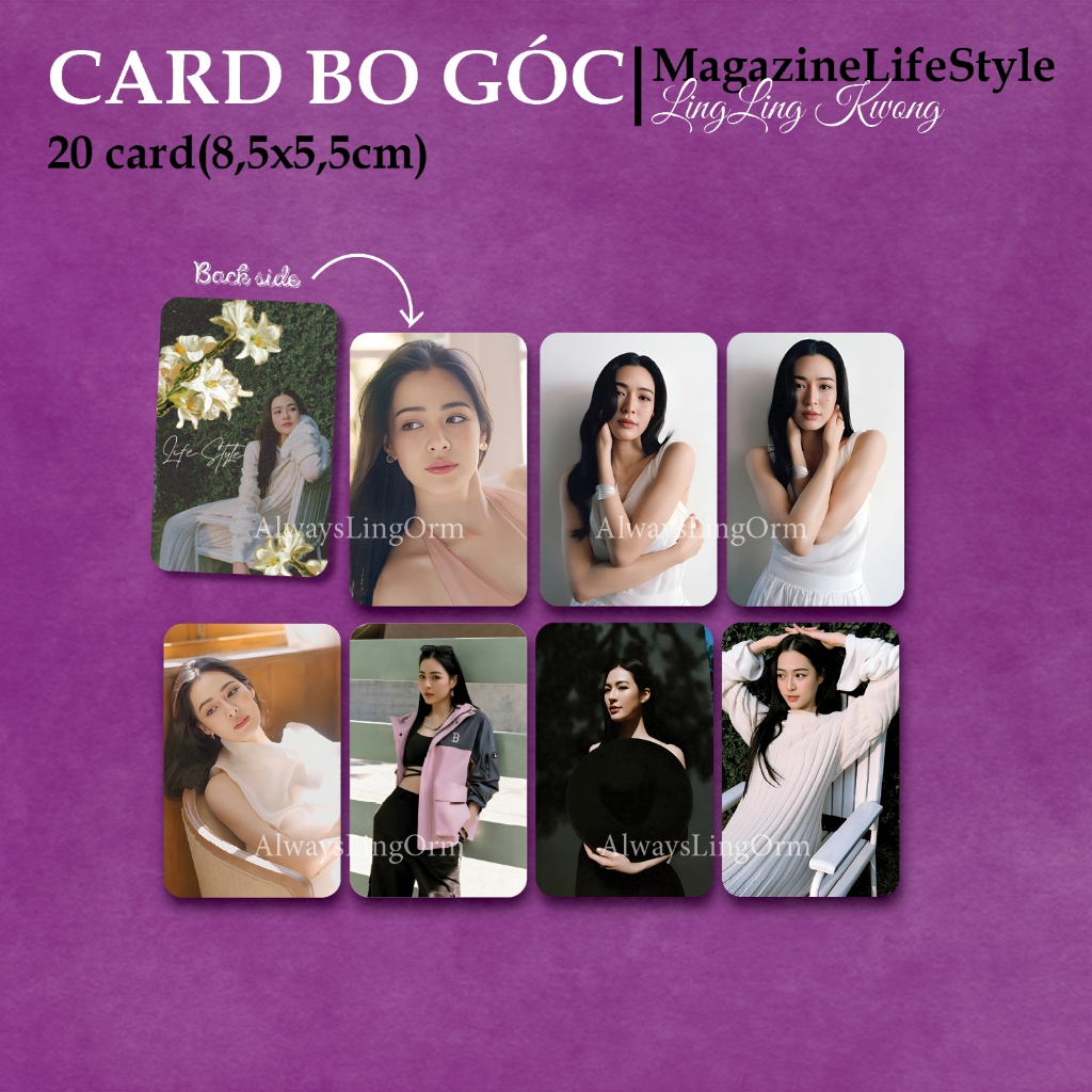 [การ์ดมุม] Lingling Kwong - MagazineLifestyle(re-edid)