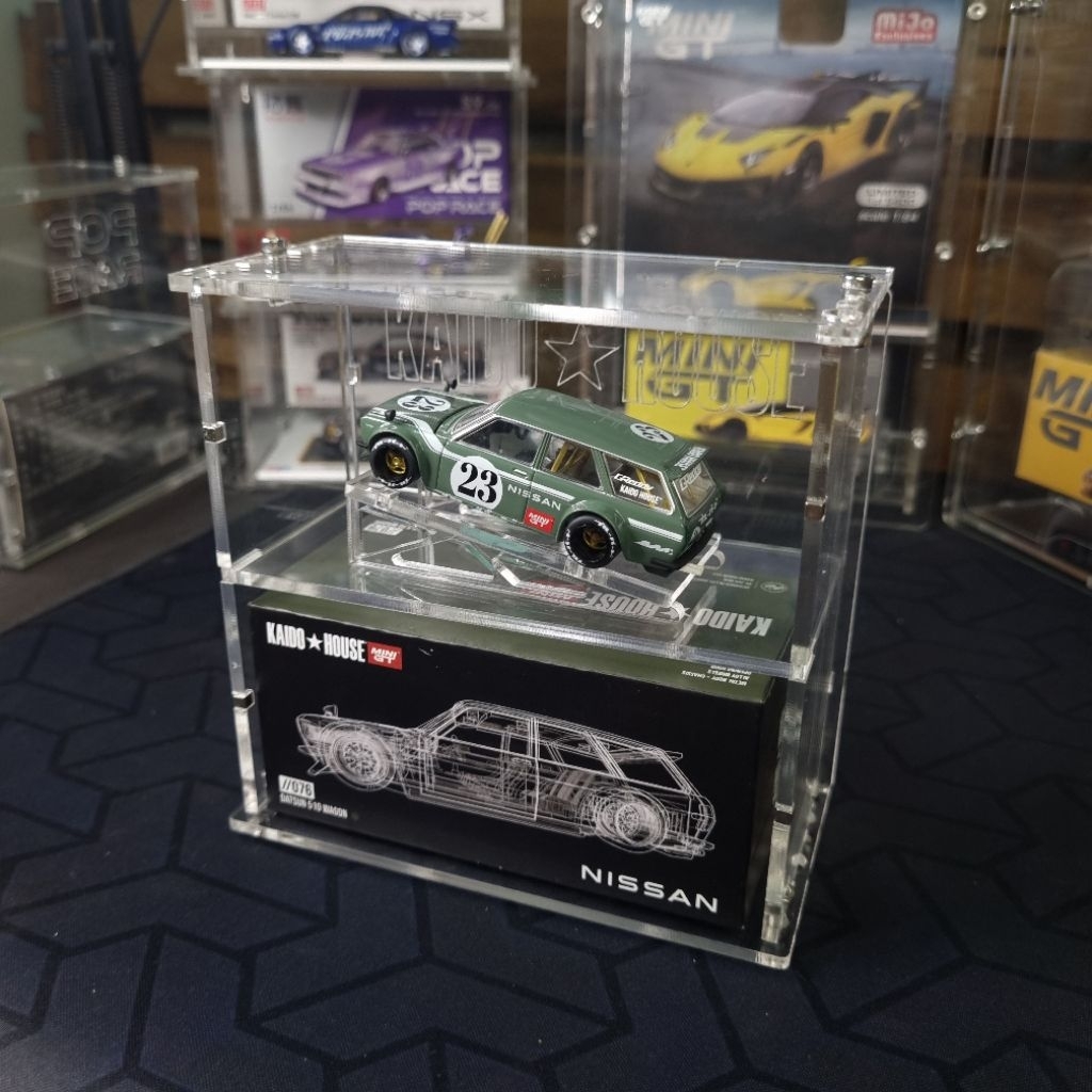 Kaido house MAGNETIC กล่องแสดง 1:64 โมเดลรถ