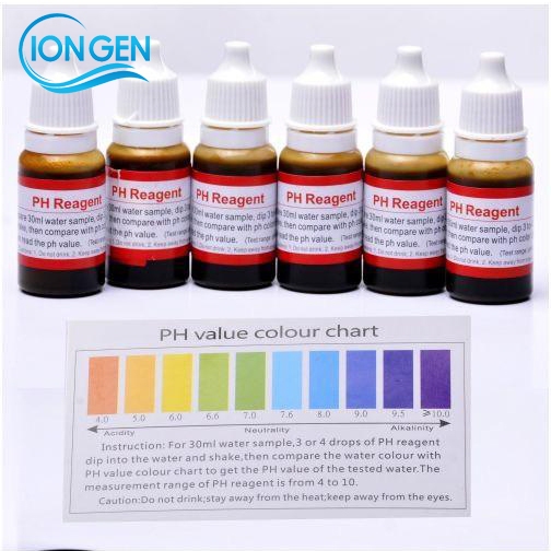 สารละลายทดสอบ PH, การทดสอบ PH, การวัดค่า PH จาก 3.0 - 14.0