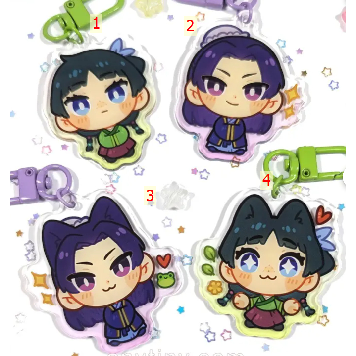 Kusuiya no Hitorigoto (Les journaux de lapothicaire) Porte-clés Maomao และ Jinshi !