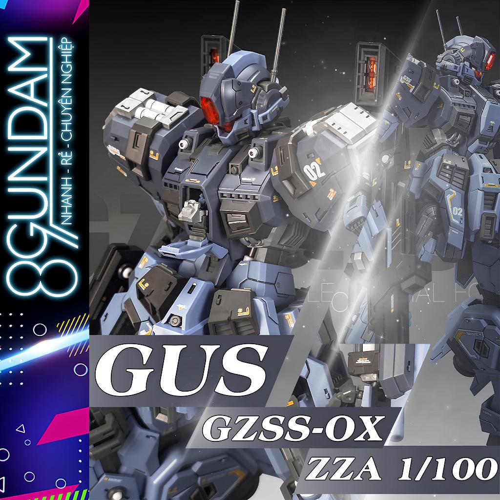 ZZA 1/100 GZSS-OX GUS Assembly Model (มีเอฟเฟกต์, รูปลอกน้ํา, นักวิ่งใส)