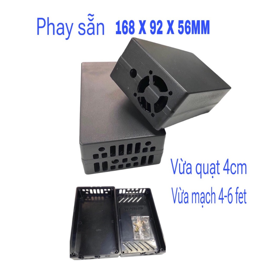 กล่อง 168X92X56MM พร้อมสกรู วันนิจิ กล่องพลาสติก