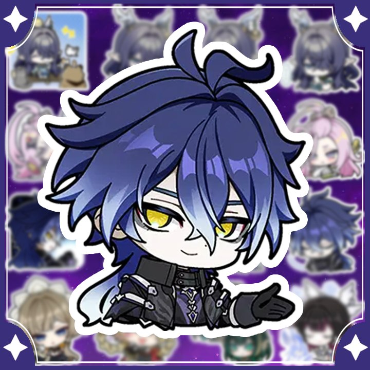 [Genshin Impact] สติ๊กเกอร์ Lauma, Flins, Aino, Nefer และตัวละครอื่นๆ