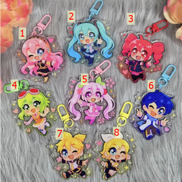 Porte-clés acrylique Vocaloid