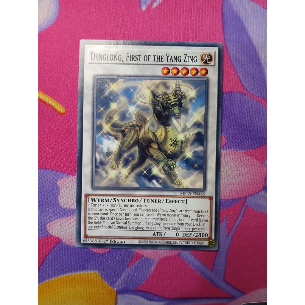 [Yugioh Bien Hoa Store] การ์ด 1 ใบ MP25-EN445 Denglong แรกของ Yang Zing : ทั่วไป 1st