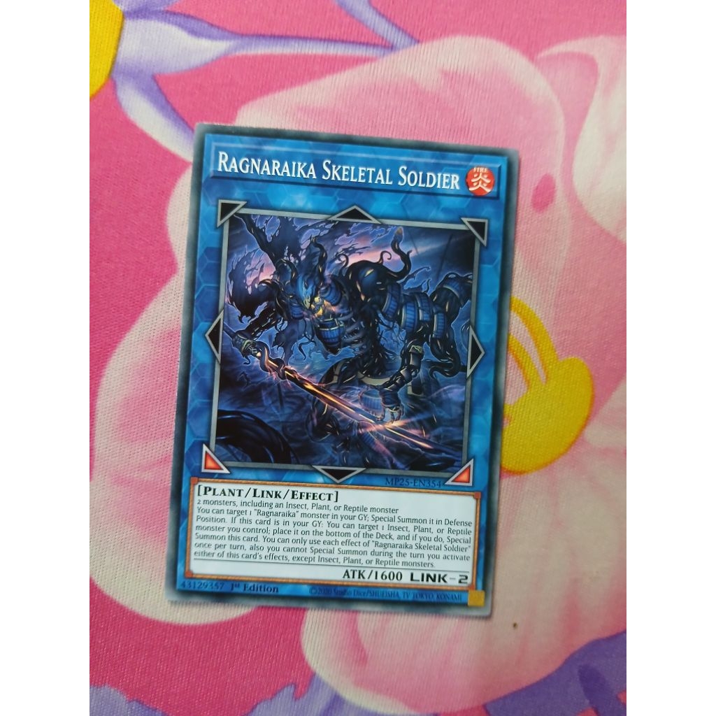 [Yugioh Bien Hoa Store] การ์ด 1 ใบ MP25-EN354 – Ragnaraika Skelทารกในครรภ์ Soldier – ทั่วไป – 1st