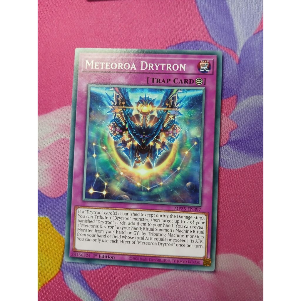 [Yugioh Bien Hoa Store] การ์ด 1 ใบ MP25-EN397 Meteora Drytron : Common 1st Edition
