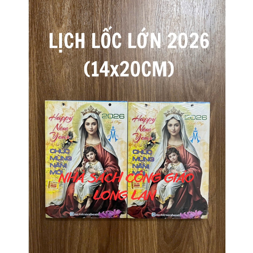 CALENDAR 2026 - LOT CALENDAR - TEAR CALENDAR - CATHOLIC CALENDAR