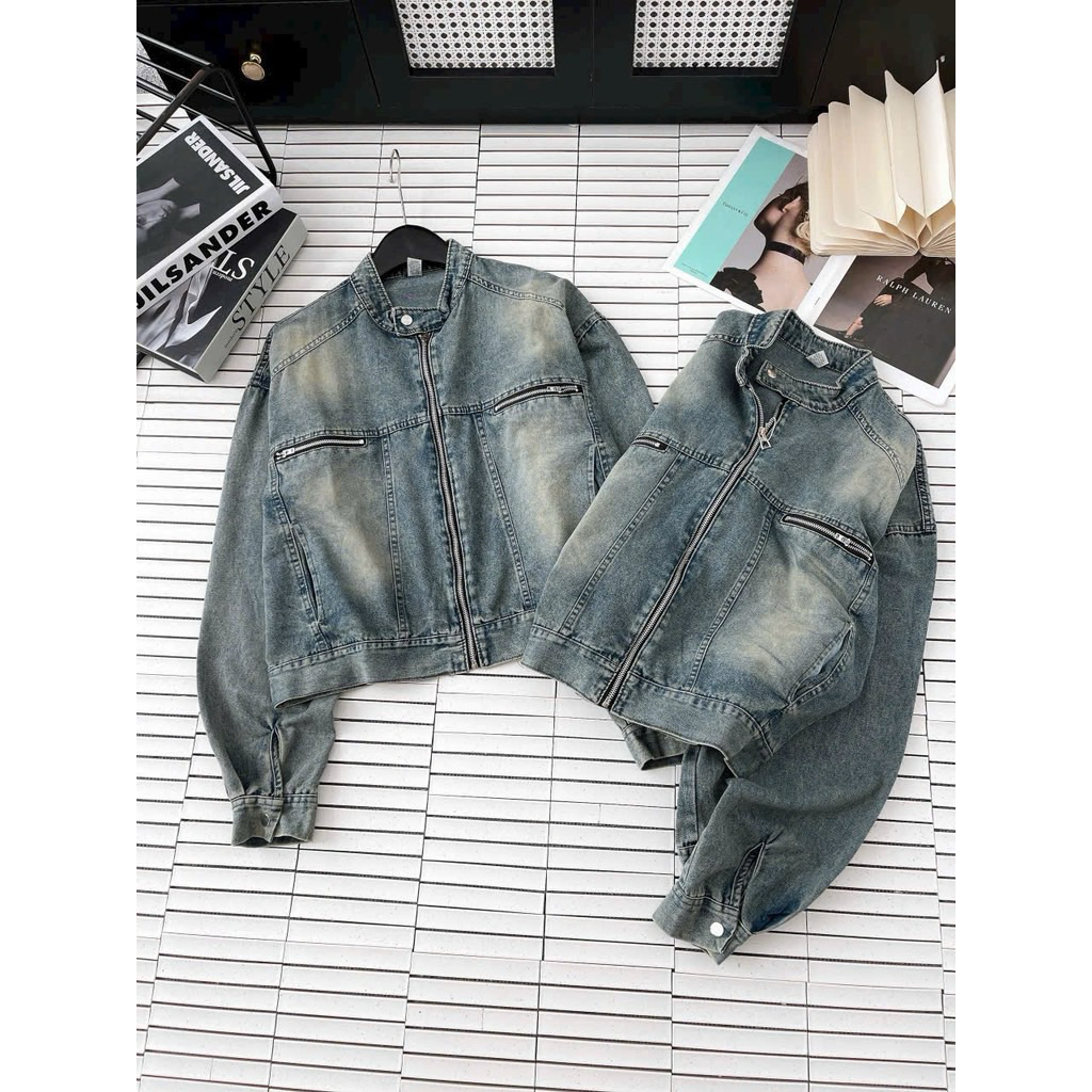 JEAN JACKET (K78) BIGSIZE YEN NGOC 55-90kg
